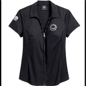 Lightly Worn Zip up top